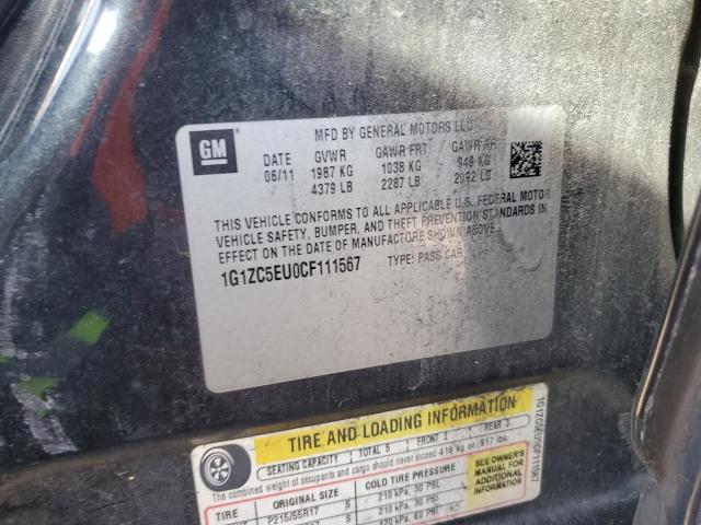 2012 CHEVROLET MALIBU 1LT - 1G1ZC5EU0CF111567