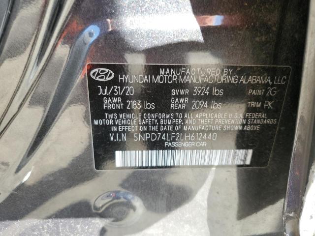 2020 HYUNDAI ELANTRA SE - 5NPD74LF2LH612440