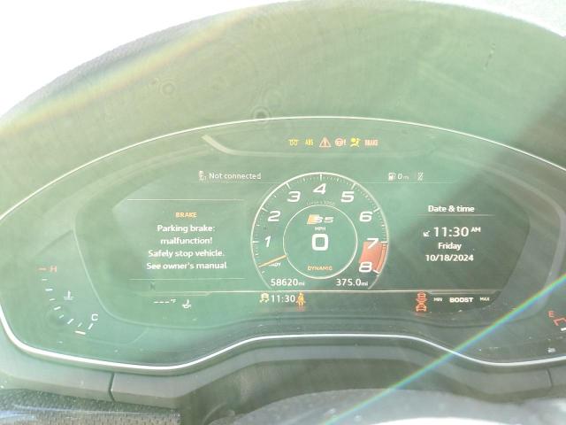 2018 AUDI S5 PRESTIG WAU24GF55JN003230