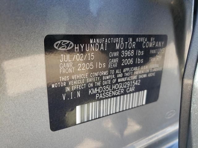 2016 HYUNDAI ELANTRA GT - KMHD35LH0GU291542
