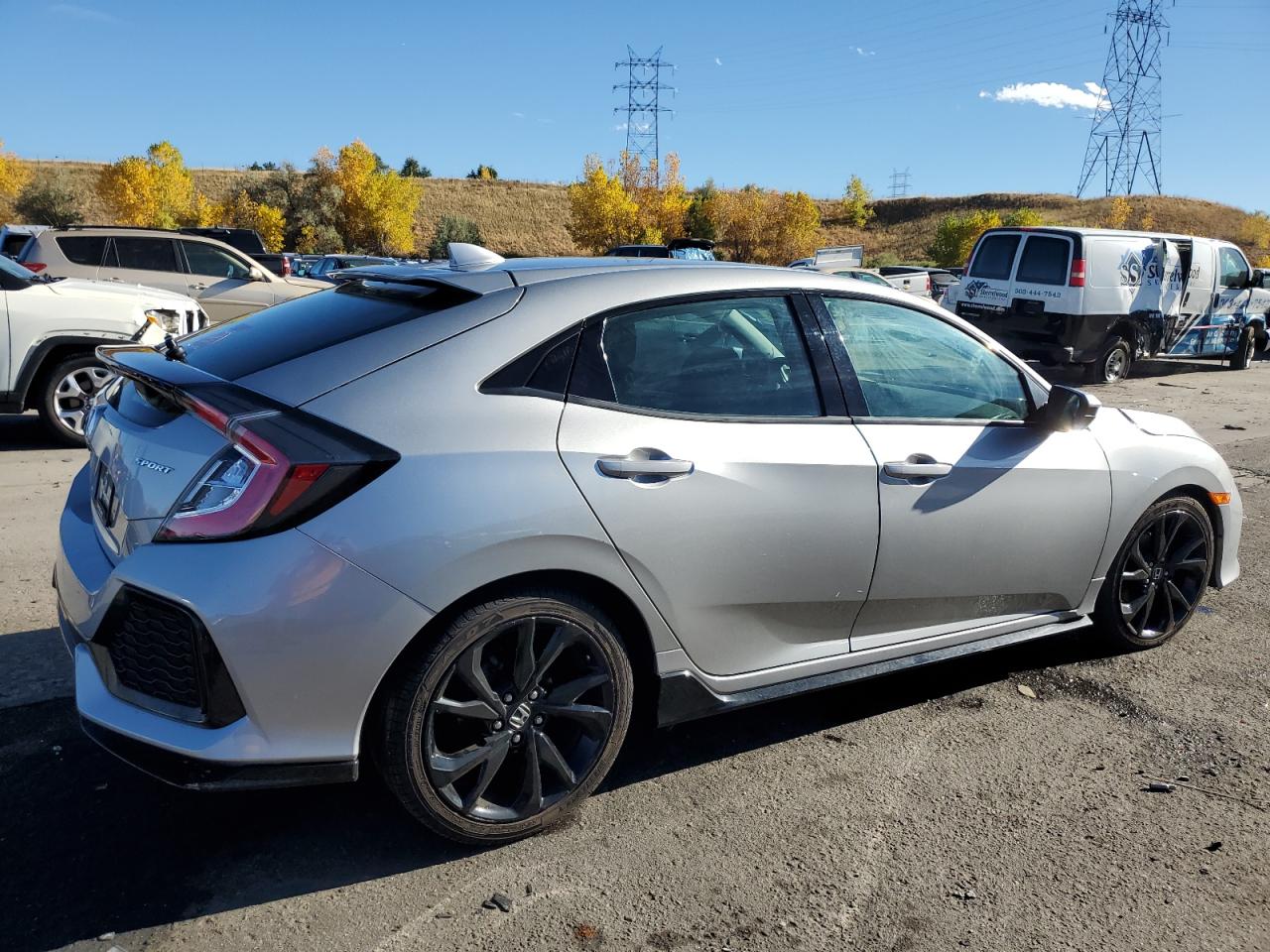 Lot #2971860016 2019 HONDA CIVIC SPOR