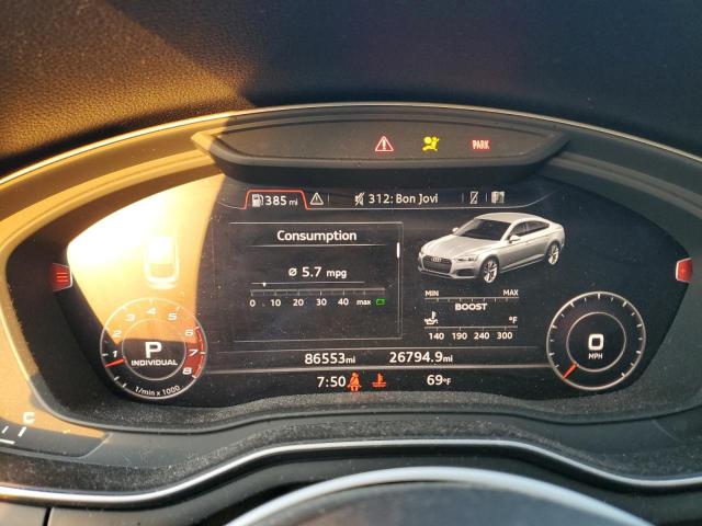 2018 AUDI S5 PRESTIG WAUC4CF57JA063868