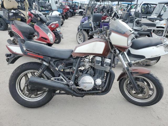 HONDA CB700 SC 1985 brown  gas JH2RC200XFM100271 photo #1