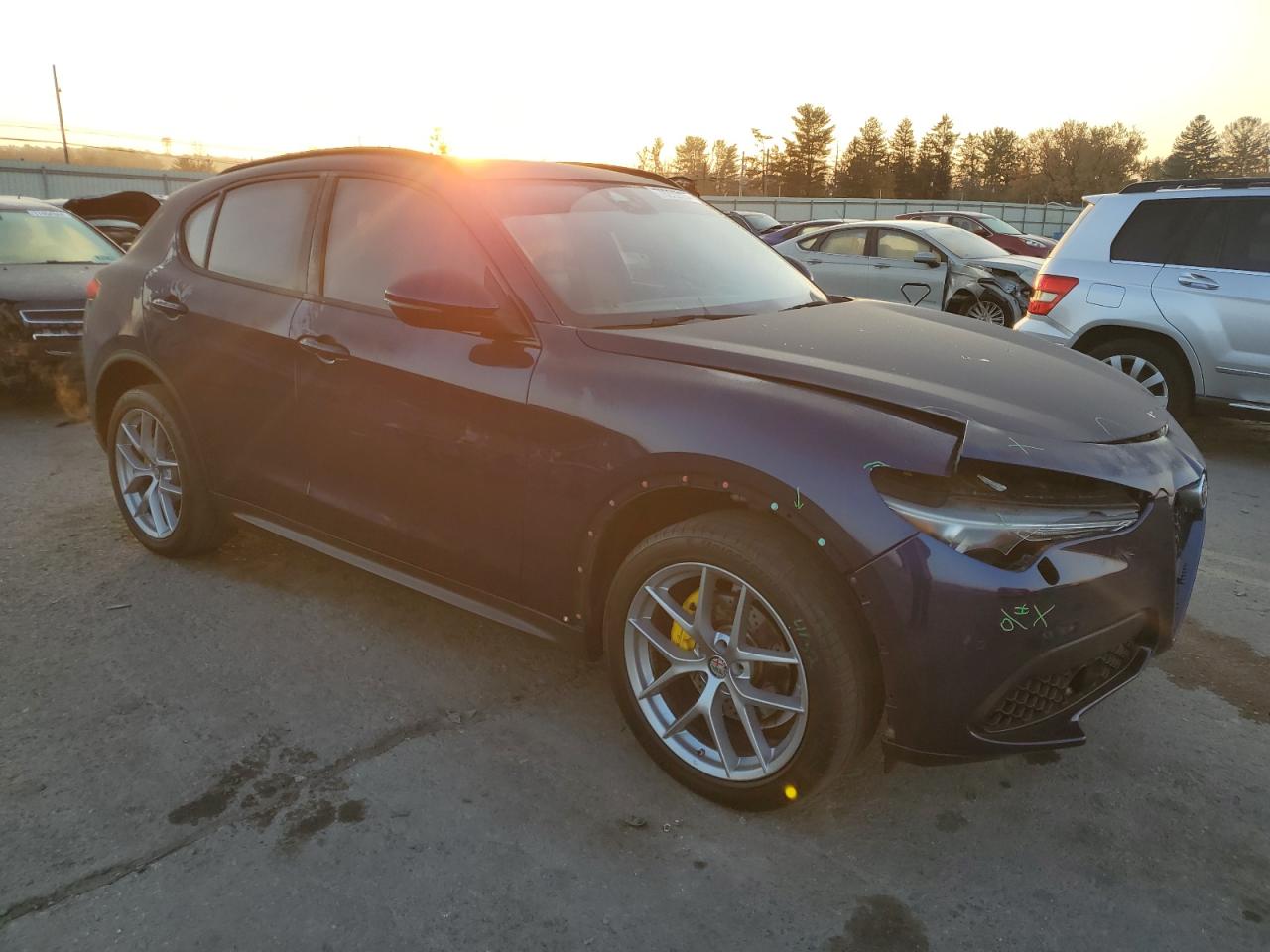 Lot #2979326848 2018 ALFA ROMEO STELVIO TI