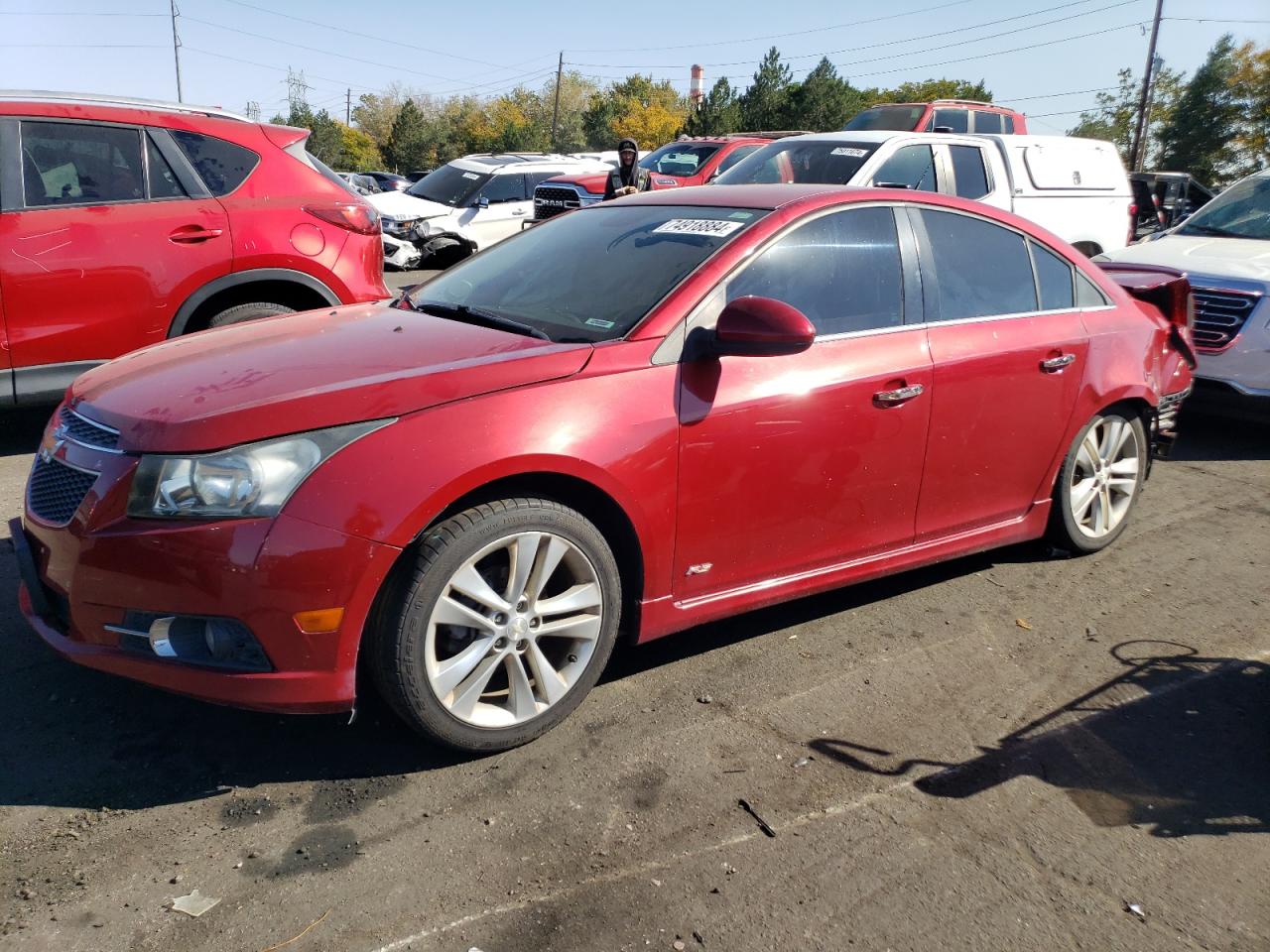 Lot #2919413371 2014 CHEVROLET CRUZE LTZ