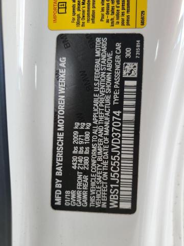 2018 BMW M2 WBS1J5C55JVD37074