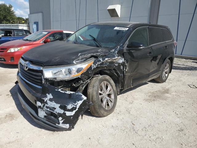 VIN 5TDBKRFH7FS126608 2015 Toyota Highlander, LE no.1