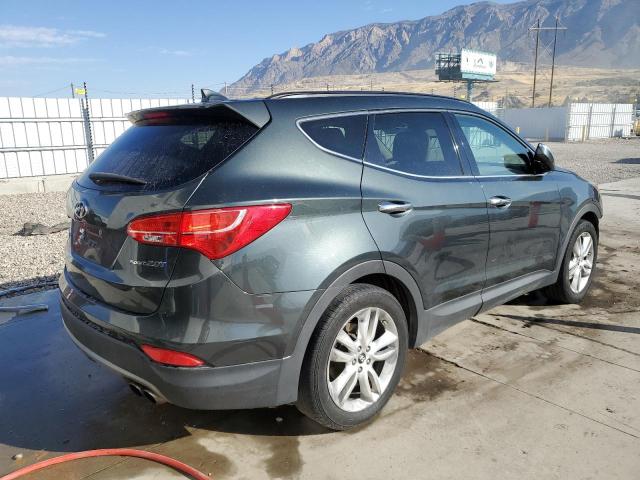 HYUNDAI SANTA FE S 2013 black  gas 5XYZU3LA5DG079232 photo #4