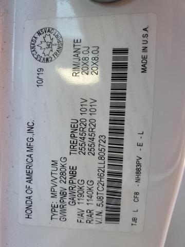 2020 ACURA RDX A-SPEC - 5J8TC2H62LL805723