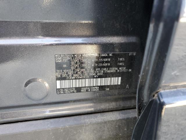 2019 TOYOTA RAV4 XSE - 2T3EWRFV5KW026135