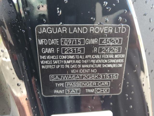 2016 JAGUAR F-TYPE SAJWA6AT2G8K31515