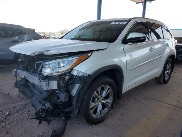 VIN 5TDKKRFH8FS108957 2015 Toyota Highlander, Xle no.1