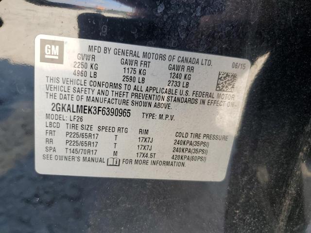 2015 GMC TERRAIN SL - 2GKALMEK3F6390965