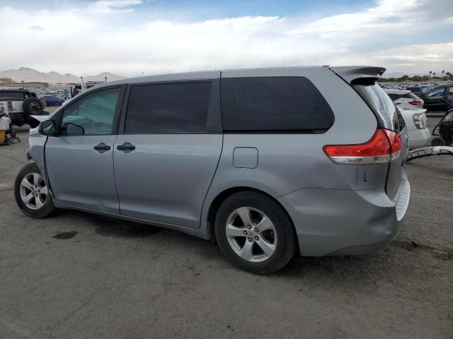 TOYOTA SIENNA 2011 silver  gas 5TDZK3DC4BS160826 photo #3