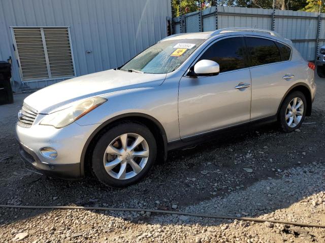 INFINITI EX35 BASE 2010 silver  gas JN1AJ0HP6AM703344 photo #1