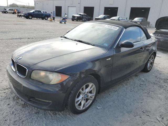 BMW 128 I 2008 black  gas WBAUL73528VE89508 photo #1