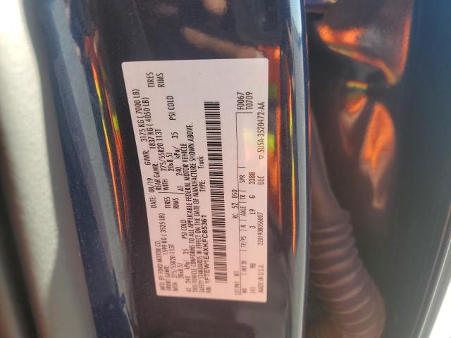 2019 FORD F150 SUPER - 1FTEW1E4XKFC85361