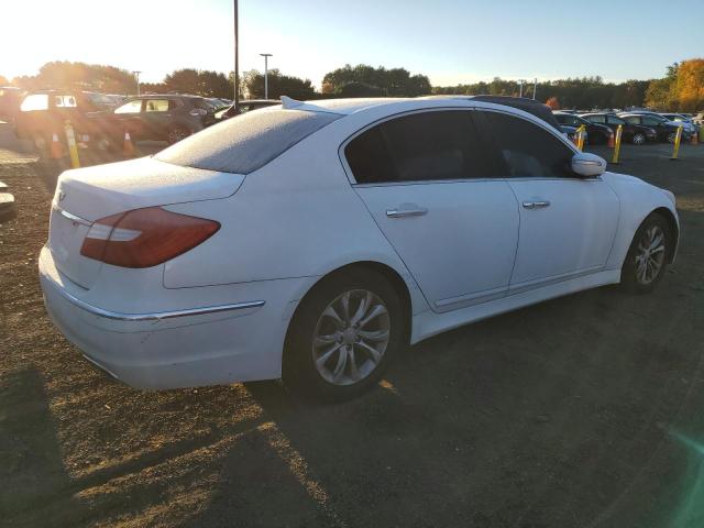 HYUNDAI GENESIS 3. 2013 white sedan 4d gas KMHGC4DD5DU222618 photo #4