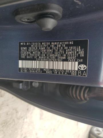 2019 TOYOTA COROLLO 5YFBURHE0KP887867