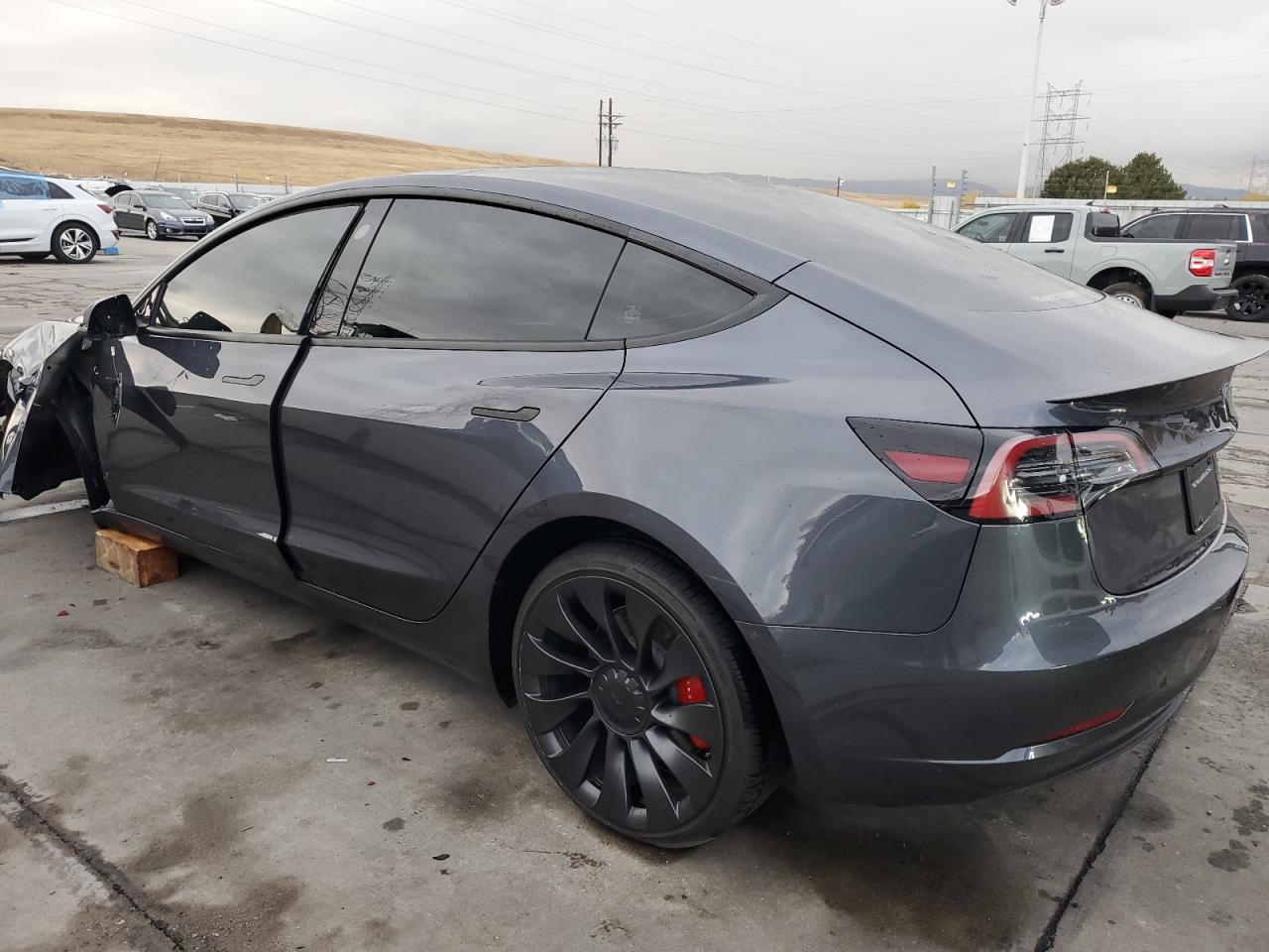 Lot #2955577513 2023 TESLA MODEL 3