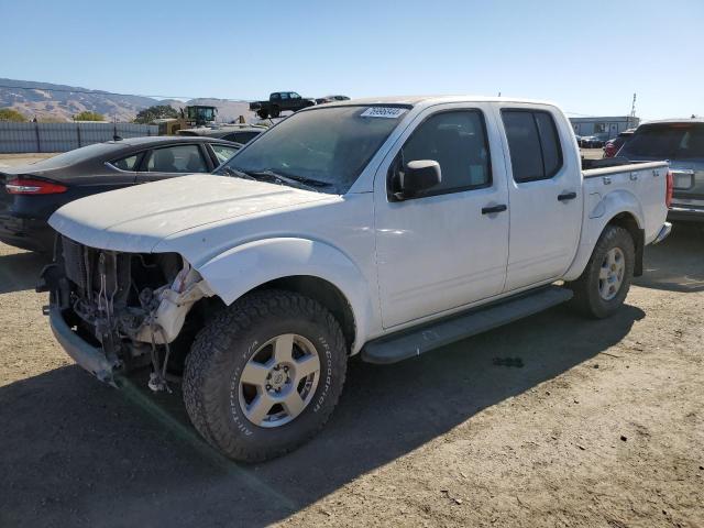 NISSAN FRONTIER C 2008 white crew pic gas 1N6AD07W88C428022 photo #1