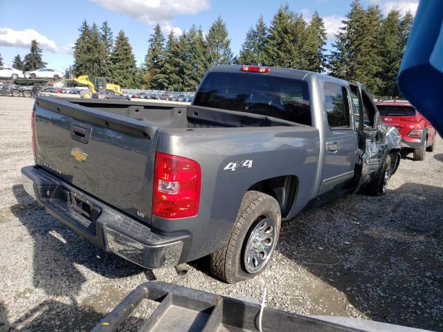 CHEVROLET SILVERADO 2011 gray  gas 3GCPKREA4BG133194 photo #4