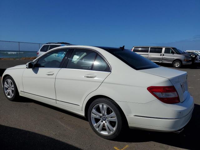 MERCEDES-BENZ C 300 2011 white  gas WDDGF5EB3BR172726 photo #3