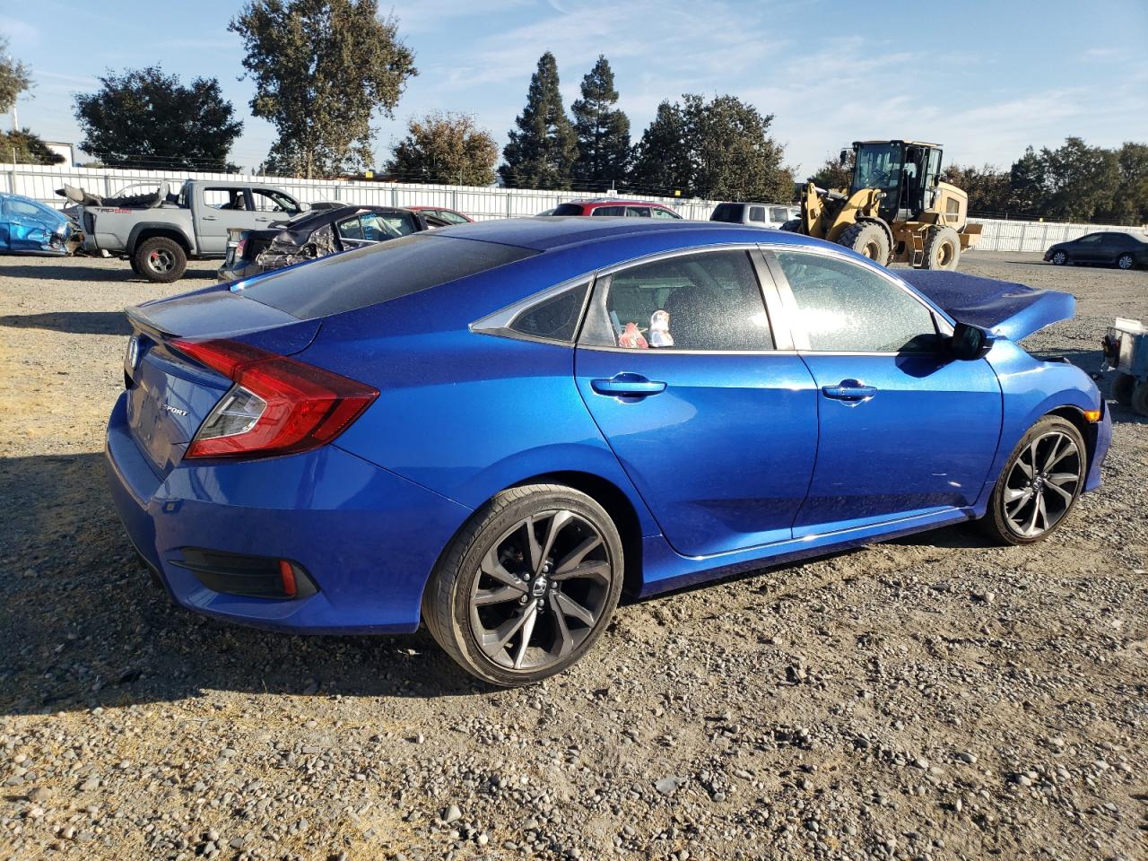 Lot #2986883763 2020 HONDA CIVIC SPOR