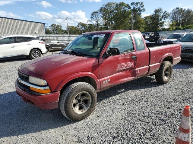 CHEVROLET S TRUCK S1 2000 red club cab gas 1GCDT19W2YK287993 photo #1