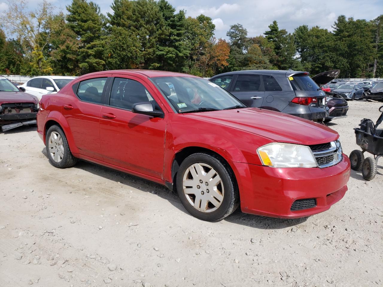 Lot #2885399881 2013 DODGE AVENGER SE