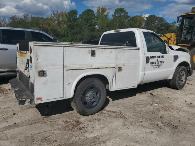 FORD F350 SRW S 2008 white  gas 1FTWF30548ED74972 photo #4