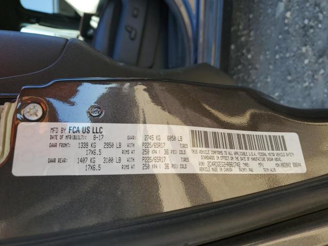 2017 DODGE GRAND CARA - 2C4RDGEG2HR861742