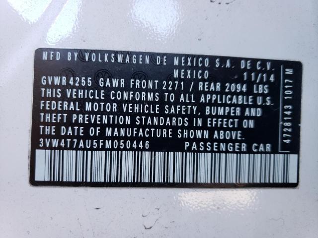 2015 VOLKSWAGEN GTI - 3VW4T7AU5FM050446