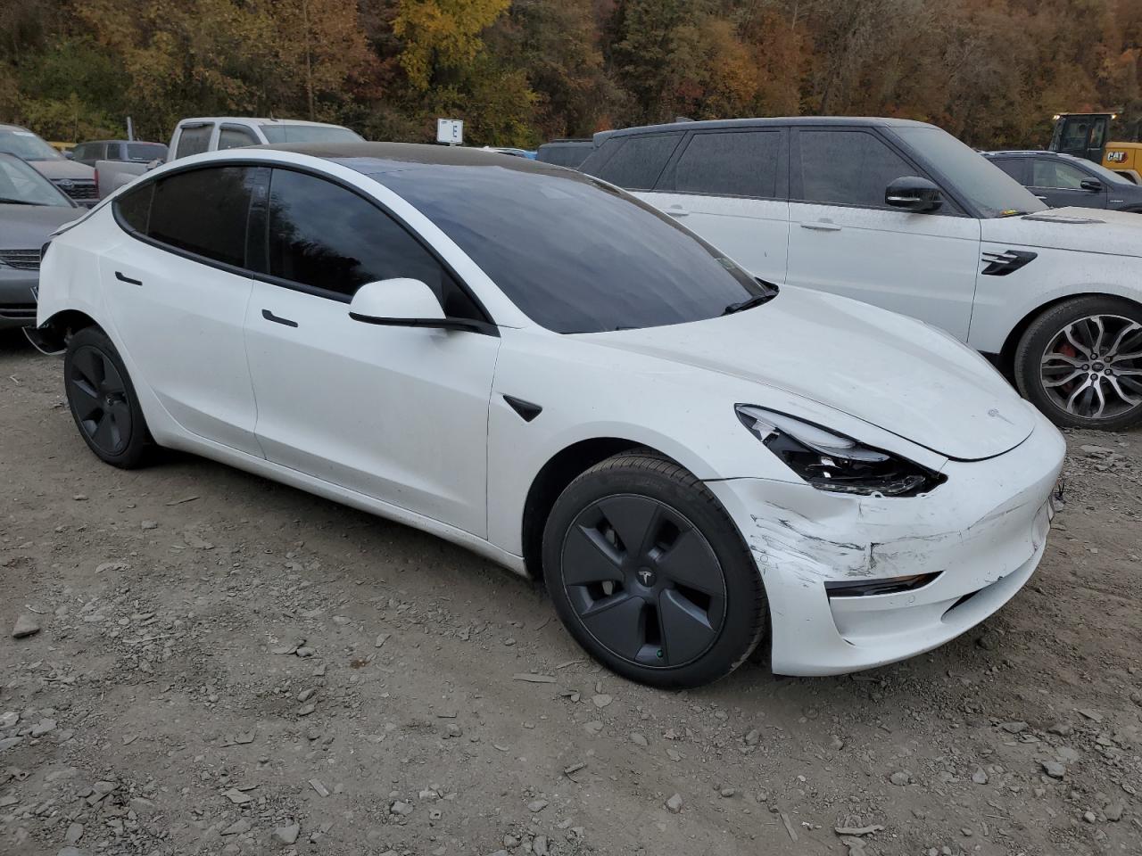 Lot #2994088389 2022 TESLA MODEL 3