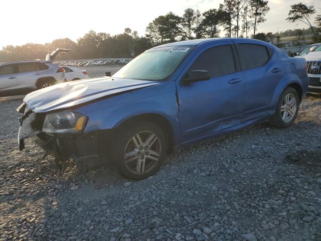 DODGE AVENGER SX 2008 blue  gas 1B3LC56K08N599704 photo #1