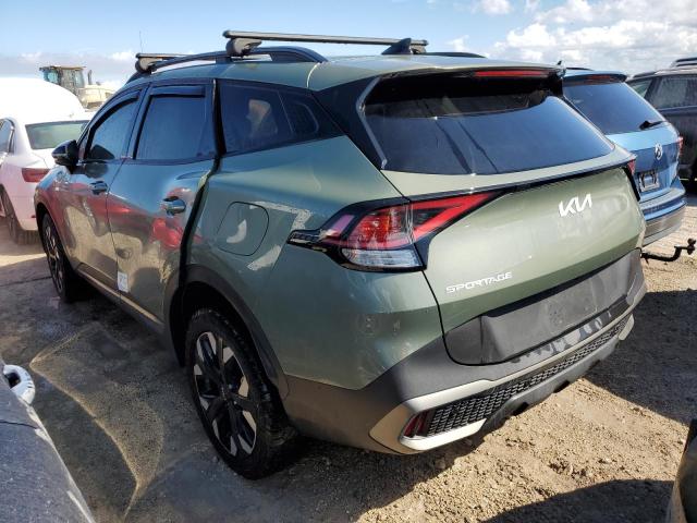 KIA SPORTAGE X 2023 green  gas 5XYK6CAFXPG063932 photo #3