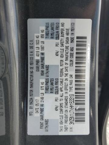 2017 MAZDA 3 SPORT - 3MZBN1U7XHM153319