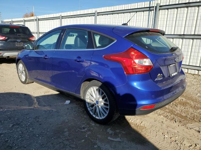 FORD FOCUS TITA 2014 blue  gas 1FADP3N21EL358485 photo #3