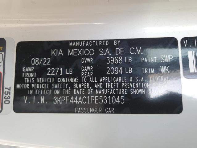 2023 KIA FORTE GT 3KPF44AC1PE531045