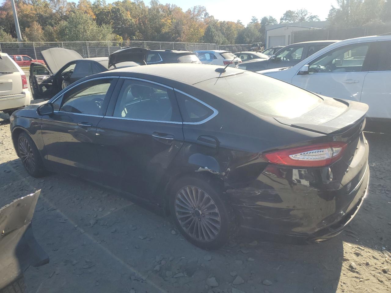 Lot #3023337245 2014 FORD FUSION TIT