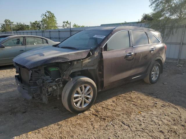 KIA SORENTO LX 2016 burgundy  gas 5XYPG4A37GG125589 photo #1