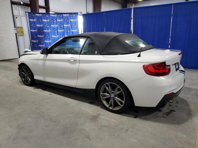 BMW M235I 2015 white converti gas WBA1M1C51FV393568 photo #3