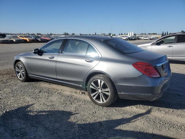 MERCEDES-BENZ S 550E 2016 gray  hybrid engine WDDUG6DB3GA259460 photo #3