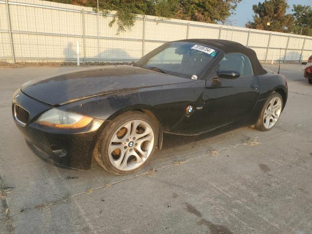 BMW Z4 3.0 2003 black  gas 4USBT53443LU05433 photo #1