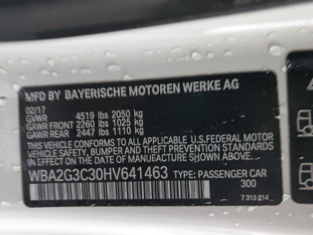 VIN WBA2G3C30HV641463 2017 BMW M2 no.12