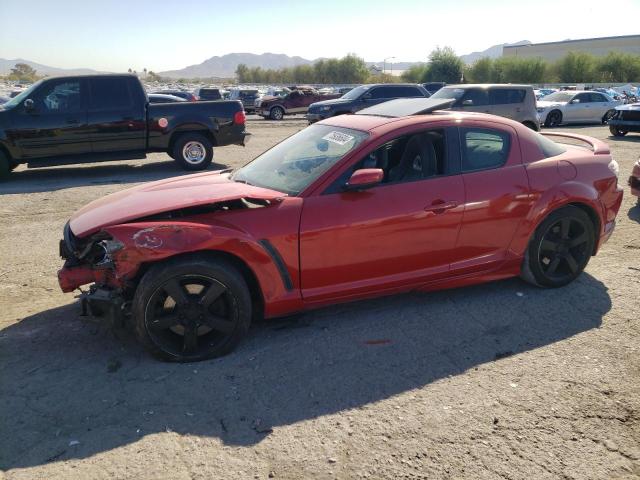 MAZDA RX8 2004 red  gas JM1FE173240107817 photo #1