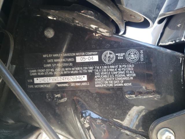2004 HARLEY-DAVIDSON FLHTI 1HD1FVW124Y626946