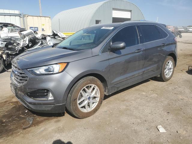 FORD EDGE SEL 2021 gray  gas 2FMPK3J9XMBA05097 photo #1