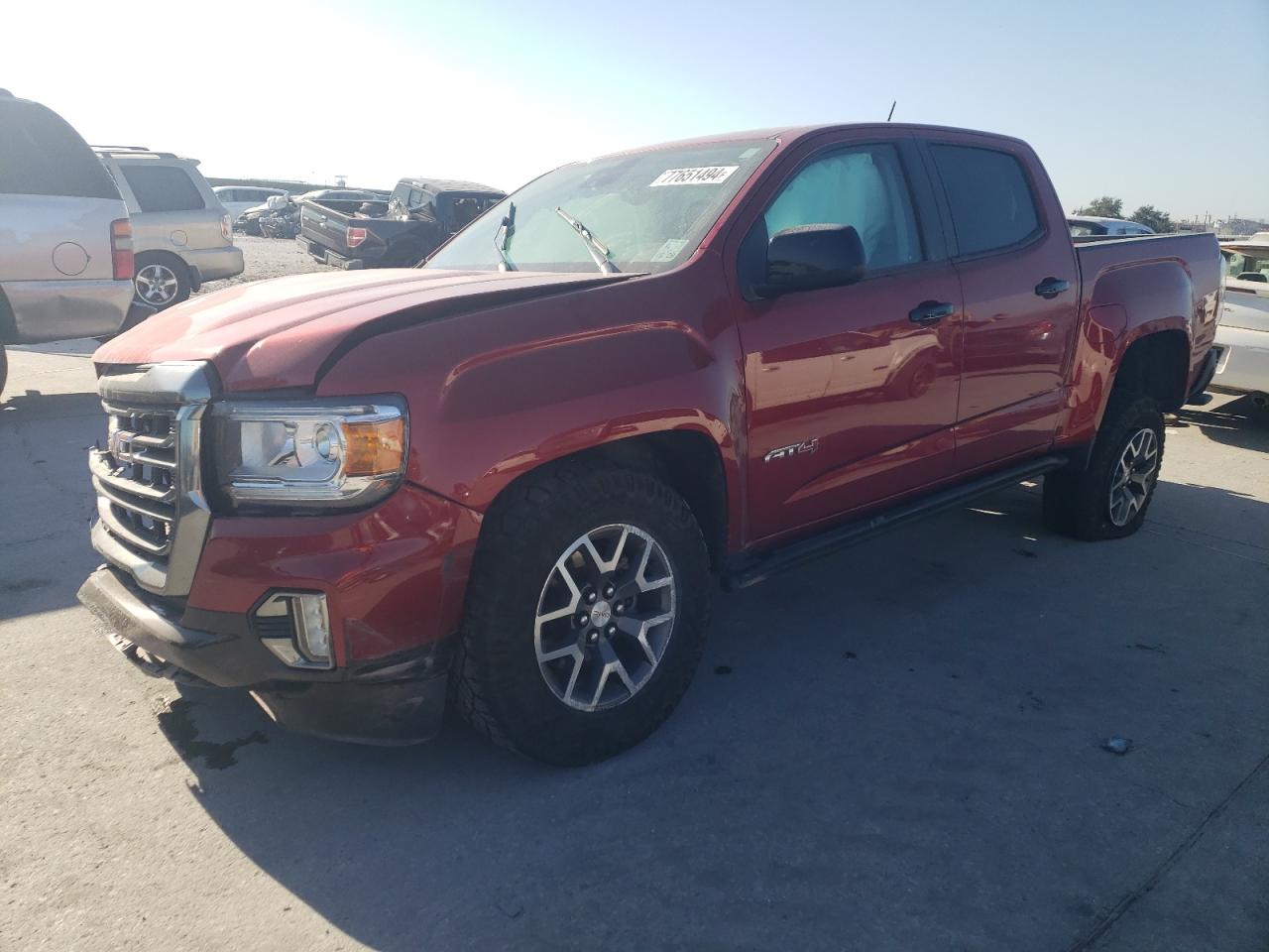 Lot #3028553941 2021 GMC CANYON AT4