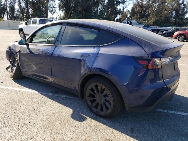 TESLA MODEL Y 2024 blue  electric 7SAYGDEE1RA224449 photo #3